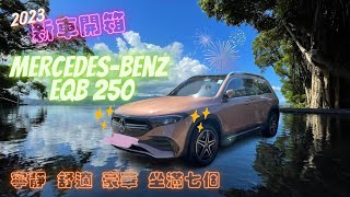 人生第二台電動車 MercedesBenz MercedesEQ｜2023 EQB 250 Rose Gold｜平治 賓士 玫瑰金｜52 7座SUV 休旅車｜開箱｜Unbox｜重新上載 [upl. by Miki]