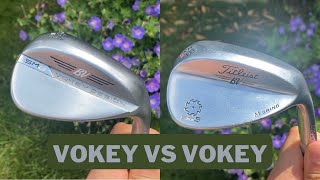 VokeySM8 vs vokeySM5 How much have vokey wedges changed over the years [upl. by Lecroy]