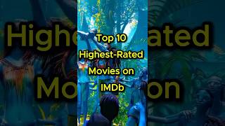 Top 10 Highest Rated Movies on IMDb 🎬 ⭐️🍿 top10 topmovies imdb [upl. by Ijat]