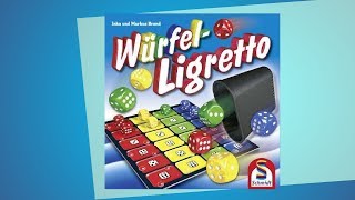 WürfelLigretto  Brettspiel  Erklärvideo [upl. by Imehon455]