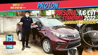 PROTON PERSONA STANDARD 2022 Detail Spec  Apa yang ditukar  ke sama je  EP30 [upl. by Darraj]