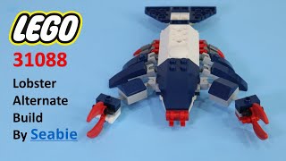 Lego  Lobster Speed Build  MOC by Seabie  31088 Alternate Build [upl. by Andromache]