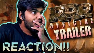 RRR Trailer Telugu amp Tamil  REACTION  NTR  Ram Charan  Ajay Devgn  SS RajamoulI [upl. by Stauder]