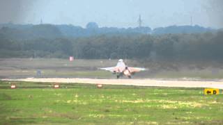 Geilenkirchen Airbase 18062012 F16 31sq Belgian AF Departure [upl. by Berners]