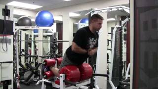 Glute Ham Raise Machine GHR [upl. by Nekciv]