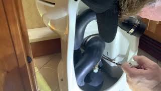 Tecma Thetford Toilet Issues and Repair  Teardown and Reassemble [upl. by Scheers]