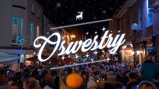 The 2023 Oswestry Christmas Video  quotBest large town in Britainquot Britain in Bloom Finals 2023 [upl. by Dadivitan]