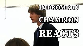 High School Impromptu State Champion with Captions and Critiques [upl. by Brighton]