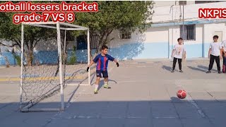 football grade7 VS 8lossers bracket Elimination Game for NKPIS sports fest 2023 [upl. by Zoubek483]