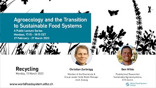 Focus on Recycling Agroecology and the Transition to Sustainable Food Systems [upl. by Maier179]