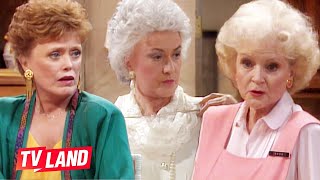 Maybe He Just Doesnt Like Her 😲 Top 10 Shady As Hell Golden Girls Moments  TV Land [upl. by Anelhtak]