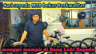 Review Sepeda MTB Terbaik ada Polygon Thrill dan produk MTB merk luar negri juga di bang luki sepeda [upl. by Onilecram]