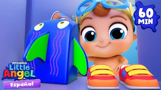 Clases de Natación con Bebé Juan 🏊  Caricaturas infantiles  Moonbug en Español  Little Angel [upl. by Dennet343]