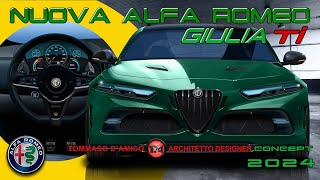 NUOVA ALFA ROMEO GIULIA  2024 [upl. by Melinde622]