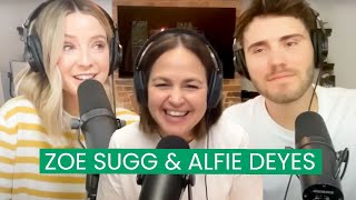 Zoe Sugg and Alfie Deyes on Happy Mum Happy Baby The Podcast [upl. by Gershom]