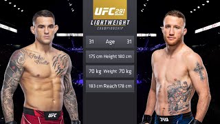 Dustin Poirier vs Justin Gaethje 2 Full Fight  UFC 291 [upl. by Afas]