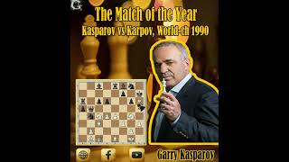 The Match of the Year  Garry Kasparov vs Anatoly Karpov Worldch 1990 [upl. by Refinne417]