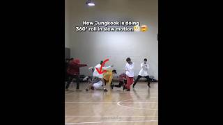 Its amazing how Jungkook did a 360° roll in slowmo 🤯🔥 jungkook jungkookedit jungkooktrends jk [upl. by Mohl367]