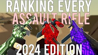 ranking EVERY ASSAULT RIFLE 2024 EDITION in phantom forces [upl. by Hiro]