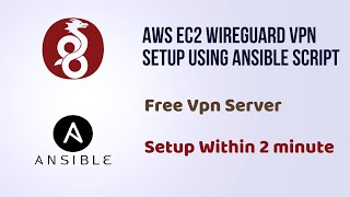 wireguard vpn setup Using ansible script just 2 minute [upl. by Helbonnas]