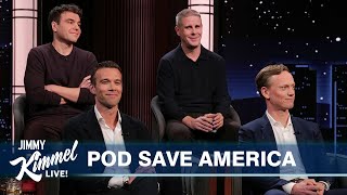 Pod Save America Hosts on Trump Winning the Election Kamala Conceding amp PostPandemic Inflation [upl. by Yesak]