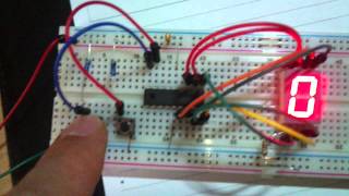 7 Segment Sayıcı Counter 09 [upl. by Nonie]