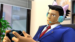 Phoenix Wright The UMvC3 Gamer Lythero Animation [upl. by Zahavi733]