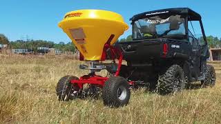 SpreadX IPS 340 Trailed Fertiliser Spreader [upl. by Retrop]