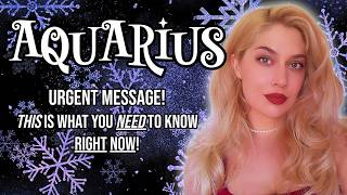 ❄️AQUARIUS❄️Your Life Is Expanding Whether You’re Ready Or Not [upl. by Sascha]