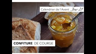 Jour 21  Confiture de courge  Recette VEGAN [upl. by Hartmann150]