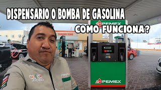 Como funciona un Dispensario o bomba de Gasolina [upl. by Koressa]