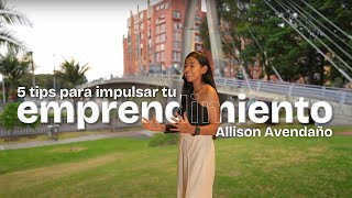 5 Tips para iniciar tu emprendimiento [upl. by Wetzell963]