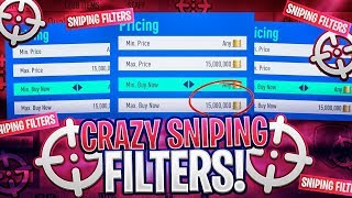 MY FAVORITE SNIPING FILTERS FIFA 19 Ultimate Team [upl. by Jahdai]