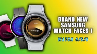 Samsung released Brand New Watch Faces for Galaxy Watch 4 5  6 Series [upl. by Adnana]