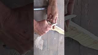 Membuat ketapel dari papan kayudiywoodworking shortvideo [upl. by Annauj]