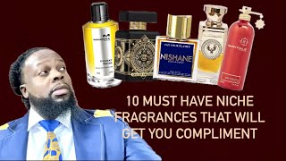 10 Must have Niche Fragrances that will get you compliments fragrance winterfragrances perfume [upl. by Bokaj]