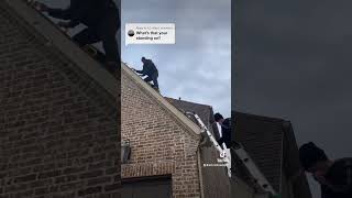 Goat steep assist ladder to climb on roof easily and install christmas lights like a pro [upl. by Merle]