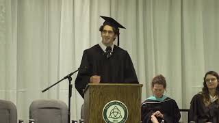 Caleb DeLorenzo Valedictory Address Trinity 2024 [upl. by Uolymme]