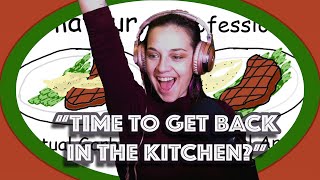 Lauren Reacts Casually Explained Cooking Time to get back in the kitchen I wont [upl. by Darra]