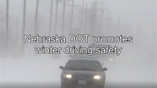 Digital Exclusive Nebraska DOT promotes winter driving safety [upl. by Mabel]