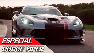 DODGE VIPER  ESPECIAL 76  ACELERADOS [upl. by Schriever]