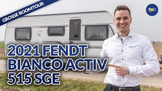 2021 Fendt Bianco Activ 515 SGE  Caravan  Test amp Kaufberatung  Camperland Bong [upl. by Adrien]