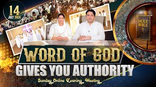 SUNDAY EVENING ONLINE MEETING 14072024  ANKUR NARULA MINISTRIES [upl. by Dominick]