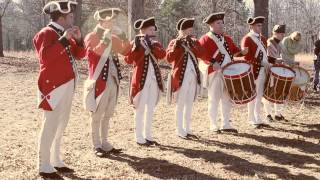 Guilford Courthouse Fife amp Drum Corps Performing at Cowpens Battlefield [upl. by Lunseth]