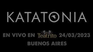 KATATONIA  quotEvidencequot  24032023  El Teatrito Buenos Aires [upl. by Garey]