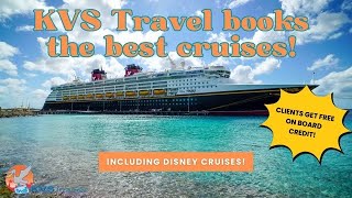 YES KVS TRAVEL DOES CRUISES RIVER CRUISE INCLUDING DISNEY 🛳️ 🍹☀️🏖 [upl. by Alilad]