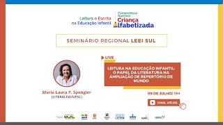 LIVE  Leitura na Educação Infantil o papel da literatura na ampliação de repertório de mundo [upl. by Rehpretsirhc]