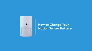 Replace Batteries in GE Interlogix Wireless Motion Sensors [upl. by Bricker]