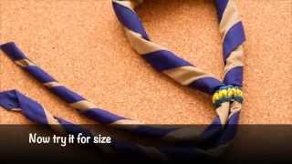 Paracord Woggle Tutorial by ParacordSam [upl. by Eicul]