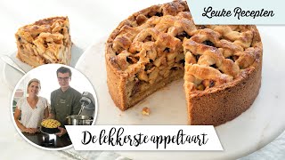 De lekkerste appeltaart  LeukeReceptennl [upl. by Jacqui]